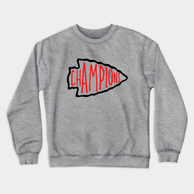 KC Champions 2 Crewneck Sweatshirt by itsirrelephant